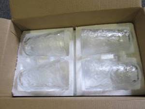 lot 157 image: 4 iced tea or other cold drink glas...