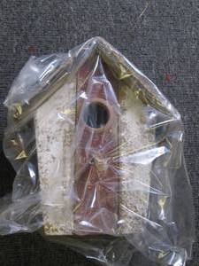 lot 161 image: wood  bird house ...