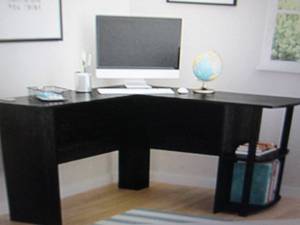 lot 175 image: ameriwood home dakota L shaped desk...