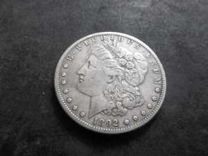 1892 S Morgan Silver Dollar
