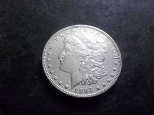 1893 Morgan Silver Dollar