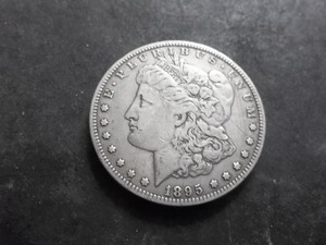 1895 O Morgan Silver Dollar