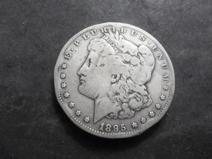 1895 S Morgan Silver Dollar