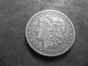 1896 O Morgan Silver Dollar