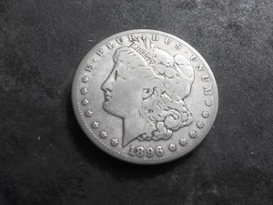 1896 S Morgan Silver Dollar