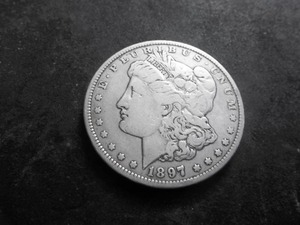 1897 O Morgan Silver Dollar