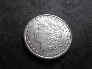 1898 O Morgan Silver Dollar