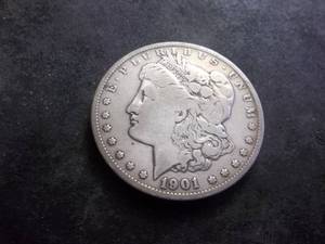 1901 S Morgan Silver Dollar