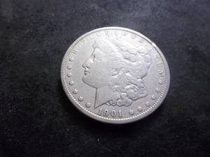 1901 Morgan Silver Dollar