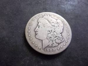1902 S Morgan Silver Dollar