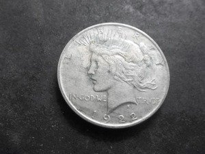 1922 Morgan Silver Dollar