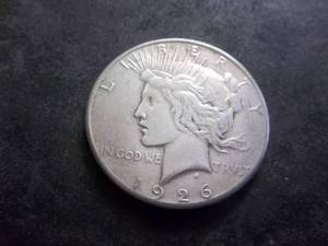 1926 Morgan Silver Dollar