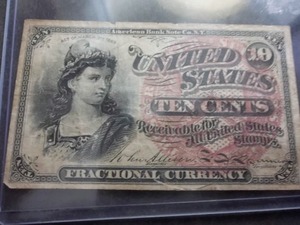 10 Cent Fractional Currency