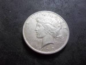 1923 Silver Peace Dollar