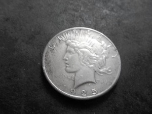 1925 Silver Peace Dollar