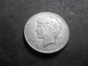 1926 D Silver Peace Dollar