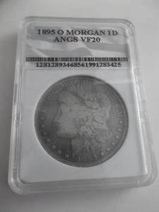 1895 O Morgan Silver Dollar