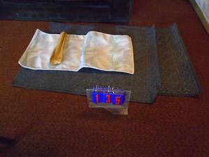 Entry floor mats & runner. As shown.