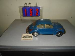 Jim Beam VW decanter. Seems partially full. Very dirty. As shown.