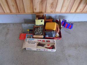 Assortment of tools. As shown.