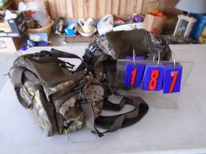 Qty of 2 cabela carrying cases. As shown.