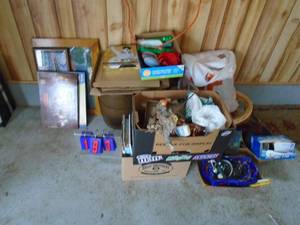 Group of misc treasures. One money. As shown.