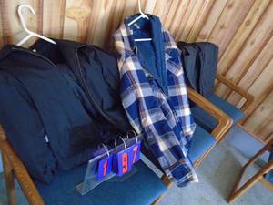 Misc jackets. Large or X-Large. As shown.
