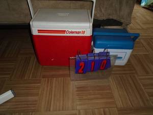 Qty of 2 coolers. As shown.
