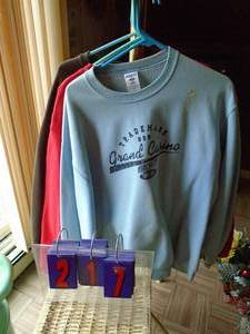 Assorted shirts. AS shown.