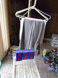 Misc womens slacks. Size 16. As shown.