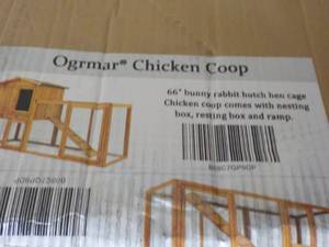 Ogrmar Chicken Coop...