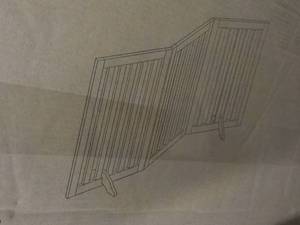 Universal Home 3 panel Pet Gate wit...