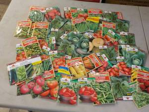 75 Packets Garden Seeds...
