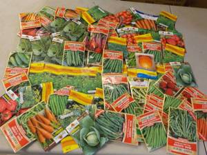 75 Packets Garden Seeds...