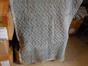 3 Velour Throws 33 x 60...