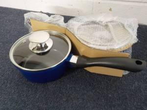 2 - 1.25 qt Ceramic Sauce Pans with...