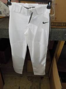 9 Nike Boys Baseball Pants White wi...