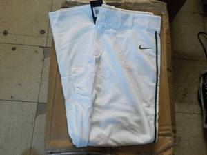 6 Nike Mens Baseball Pants White w...
