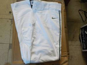 7 Nike Mens Baseball Pants White w...