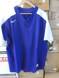 6 Nike Mens Purple with White Slee...