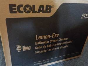 Case of 12 Bottles Ecolab Lemon Eze...