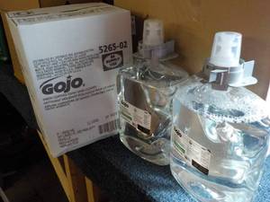 2 - 2 liter Jugs GOJO Hand Cleaner...