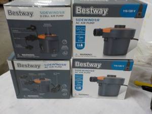 4 Bestway Sidewinder Air Pumps...