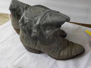 Montana size 10 12 EE Grey Cowboy ...