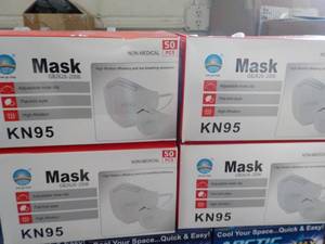 4 - 50 Count Boxes KN95 Masks...