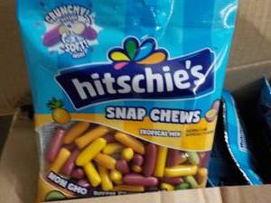 14 - 4.4 Bags Hitschies Snap Chews...