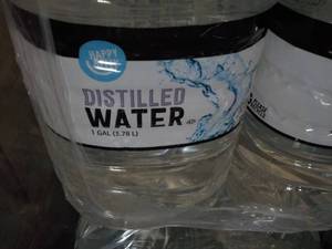 12 Gallon Jugs Distilled Water...