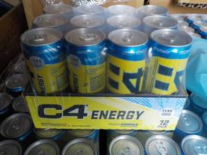 12 Pack C4 Energy Zero Sugar 12 oz ...