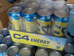 12 Pack C4 Energy Zero Sugar 12 oz ...