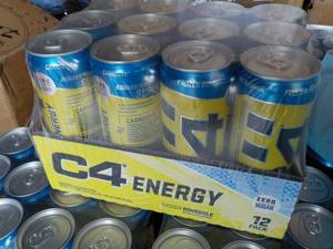 12 Pack C4 Energy Zero Sugar 12 oz ...